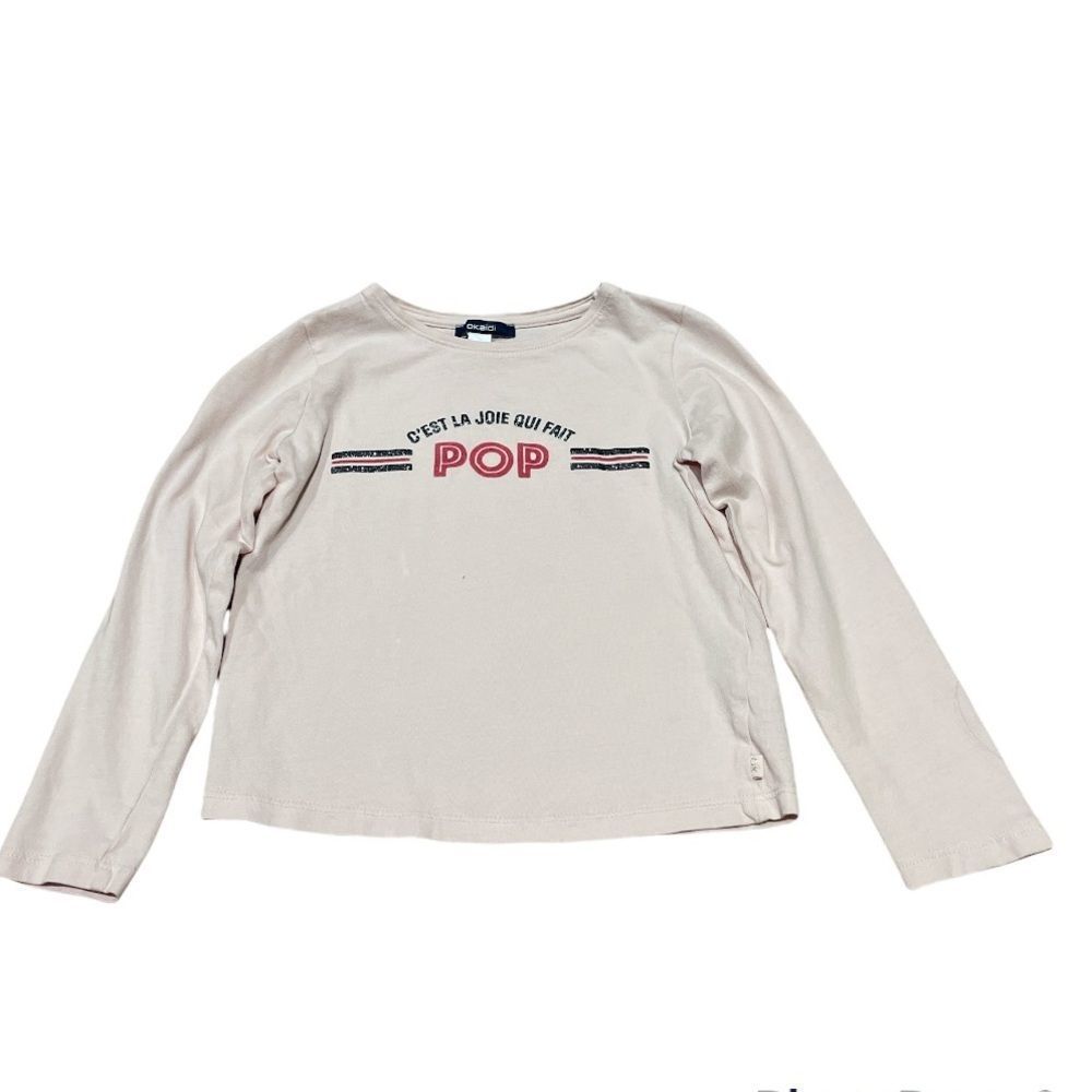 Okaidi girl’s long sleeve top size 6A
